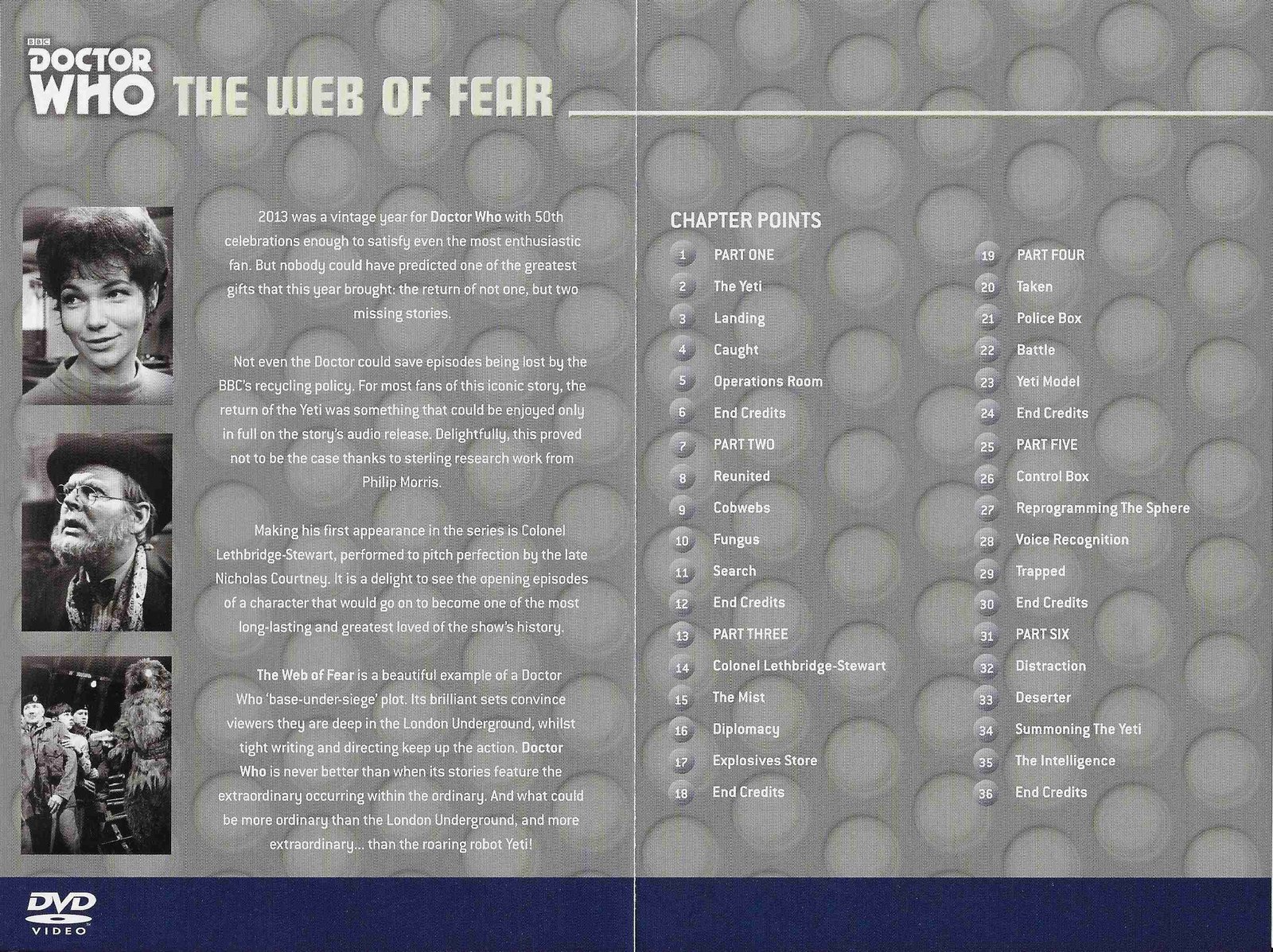 Inserts from BBCDVD 3867